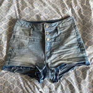 Jean shorts high waisted
